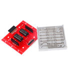 Arduino के लिए एसपीआई इंटरफ़ेस मॉड्यूल के साथ 5V 74HC595 8 * 8 डॉट मैट्रिक्स ड्राइवर मॉड्यूल