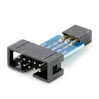Arduino के लिए एवीआर एमसीयू इंटरफेस कनवर्टर मॉड्यूल के लिए 10 पिन AVRISP यूएसबीएएसपी STK500 प्रोग्रामर