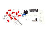 DIY इलेक्ट्रॉनिक परियोजना के लिए NE555 + सीडी 4017 लाइट वाटर फ्लोइंग लाइट एलईडी मॉड्यूल किट