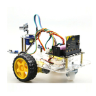 बहु - समारोह रोबोट कार ट्यूटोरियल के साथ अल्ट्रासोनिक सेंसर विधानसभा किट