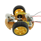 UNO R3 2WD स्मार्ट रोबोट कार चेसिस किट ABS यूनिवर्सल व्हील STEM एजुकेशन के लिए