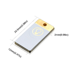 कैम्पिंग के लिए USB पोर्टेबल नाइट लाइट मॉड्यूल 0.2 पिक्सेल पिच मिनी कीचेन 3 एलईडी