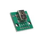इलेक्ट्रॉनिक Arduino Sensor Module USB को DIP माइक्रो USB हेड मिनी 5P पैच 2.54 मिमी एडॉप्टर