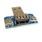 मल्टीपल USB अडैप्टर माइक्रो USB बोर्ड मेल टू फीमेल 4P टाइप C USB कन्वर्टर