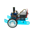 एल्यूमीनियम मिश्र धातु 2WD Arduino स्टार्टर किट ब्लूटूथ कार STEM रोबोट किट OKY5016