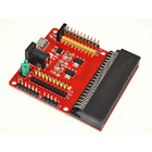 माइक्रो वी के लिए 3.3V 5V Arduino शील्ड पायथन प्रोग्रामिंग एक्सटेंशन बोर्ड V2