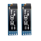 DC3.3V 5V 0.91 इंच I2C SSD1306 OLED डिस्प्ले मॉड्यूल