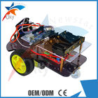 DIY 2WD स्मार्ट खिलौना Arduino कार रोबोट चेसिस एचसी - SR04 अल्ट्रासोनिक इंटेलिजेंट कार