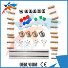 प्रतिरोधी एल ई डी पोटेंटियोमीटर बटन कैप इलेक्ट्रॉनिक घटक Arduino स्टार्टर किट