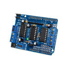 Arduino मेगा 2560 यूएनओ आर 3 मोटर ड्राइव मोटर शील्ड विस्तार बोर्ड L293D के लिए ब्लू बोर्ड