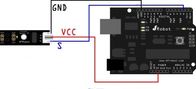 डेमो कोड के साथ Arduino, सीटीआरटी 5000 के लिए इन्फ्रारेड ट्रेसिंग सेंसर
