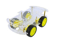 स्कूल रोबोटिक्स इंजीनियरिंग परियोजना के लिए 4WD DIY स्मार्ट रोबोट इलेक्ट्रोइक कार चेसिस किट