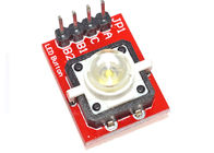 रास्पबेरी पाई के लिए DIY एलईडी लाइट Arduino बटन मॉड्यूल, 20.7 * 15.5 * 9 सेमी आकार