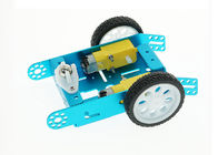 रंगीन एल्यूमीनियम मिश्र धातु Arduino कार रोबोट इलेक्ट्रिक कार किट 120mAh डीसी 6V