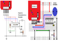 Arduino नियंत्रक बोर्ड नई हालत के लिए लाल माइक्रोचिप प्रोग्रामर पिकिट 3