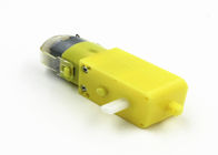 इंटेलिजेंट कार टीटी रोबोट द्वि - दिशा-निर्देश रोटेशन के लिए पीला डीसी गियर मोटर 3V - 6V