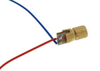 डीसी 5 वी इलेक्ट्रॉनिक घटक, लाल कॉपर हेड ट्यूब के साथ 650 एनएम लेजर डायोड मॉड्यूल