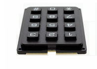 4 एक्स 3 मैट्रिक्स कीबोर्ड 12 कुंजी काले रंग 7 x 5.2 x 0.9 सेमी आकार प्लास्टिक सामग्री के साथ आकार