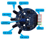 फायर फाइटिंग रोबोट, Arduino पांच तरीके लौ सेंसर के लिए फायर अलार्म मॉड्यूल