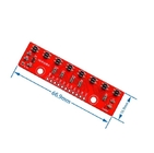8 चैनल लाइन डिटेक्शन Arduino Sensor Module IR Photoelectric Sensor
