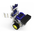 HC-SR04 मैकेनिकल DIY इंटीग्रेटेड सर्किट के साथ 2WD RC कार Arduino स्टार्टर किट