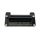 काले रंग Arduino शील्ड GPIO एक्सटेंशन बोर्ड एडाप्टर प्लेट 20g वजन