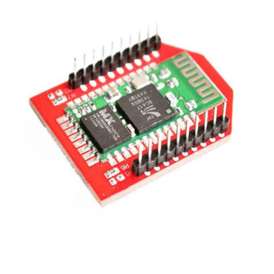 Xbee के लिए लाल रंग डीसी 5V HC05 ब्लूटूथ मॉड्यूल