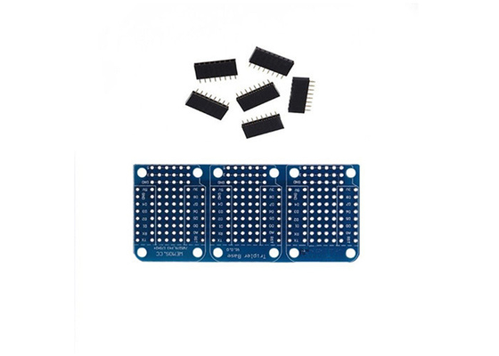 Arduino के लिए थ्री पीस बॉडी होल ट्रिपलर बेस V1.0.0 D1 मिनी सेंसर मॉड्यूल