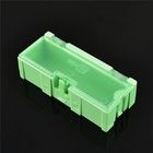 टिकाऊ ग्रीन एसएमडी स्टोरेज बॉक्स, प्लास्टिक इलेक्ट्रॉनिक घटक बॉक्स