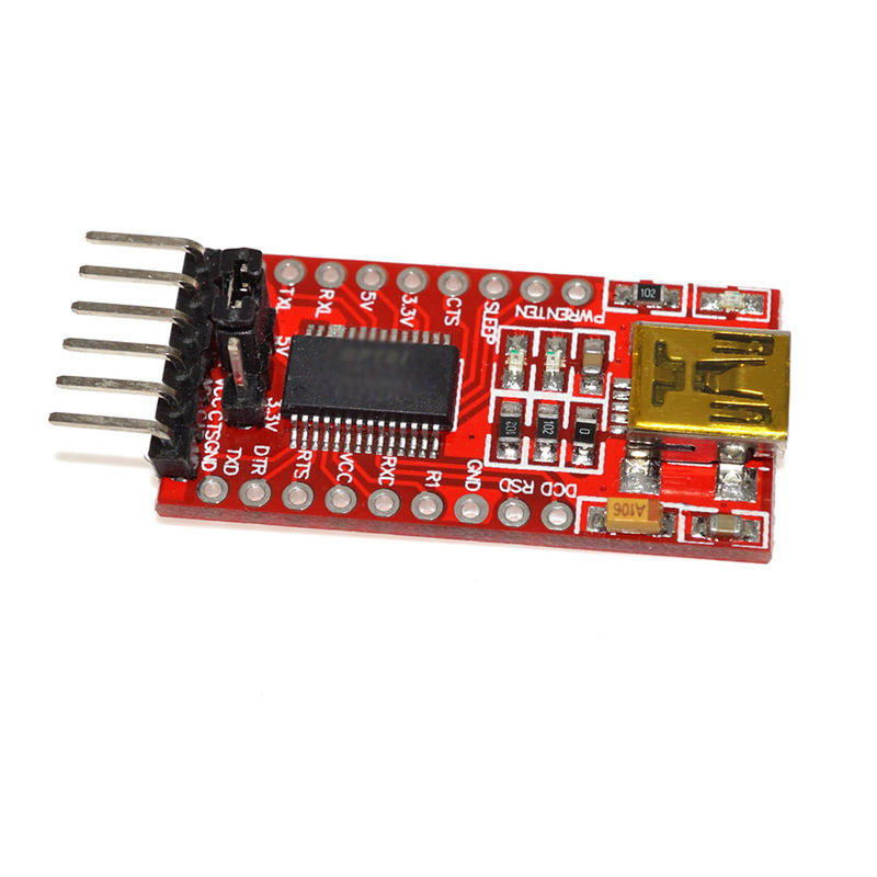 टीडीएल सीरियल एडाप्टर मॉड्यूल के लिए Arduino मिनी यूएसबी एफटीडीआई FT232RL यूएसबी के लिए 3.3V 5.5V सेंसर