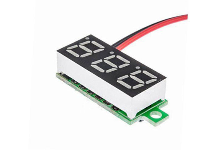 छोटे आकार 0.28 "डीसी 2.5-30V Arduino सेंसर मॉड्यूल डिजिटल वोल्टमीटर एलईडी वोल्टेज