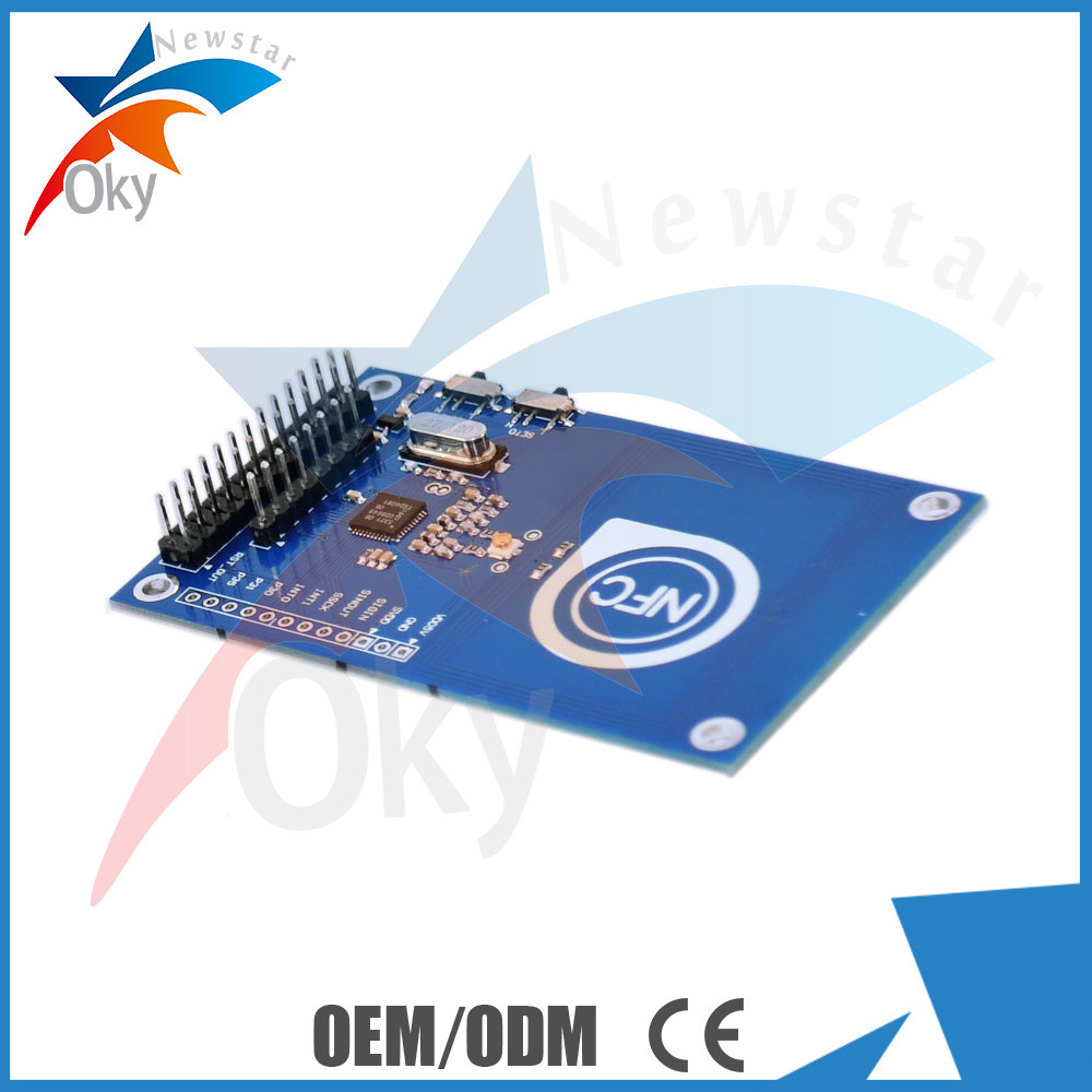 आरएफआईडी कार्ड पाठक मॉड्यूल Arduino के विकास के लिए बोर्ड 13.56 मेगाहर्टज 3.3 v